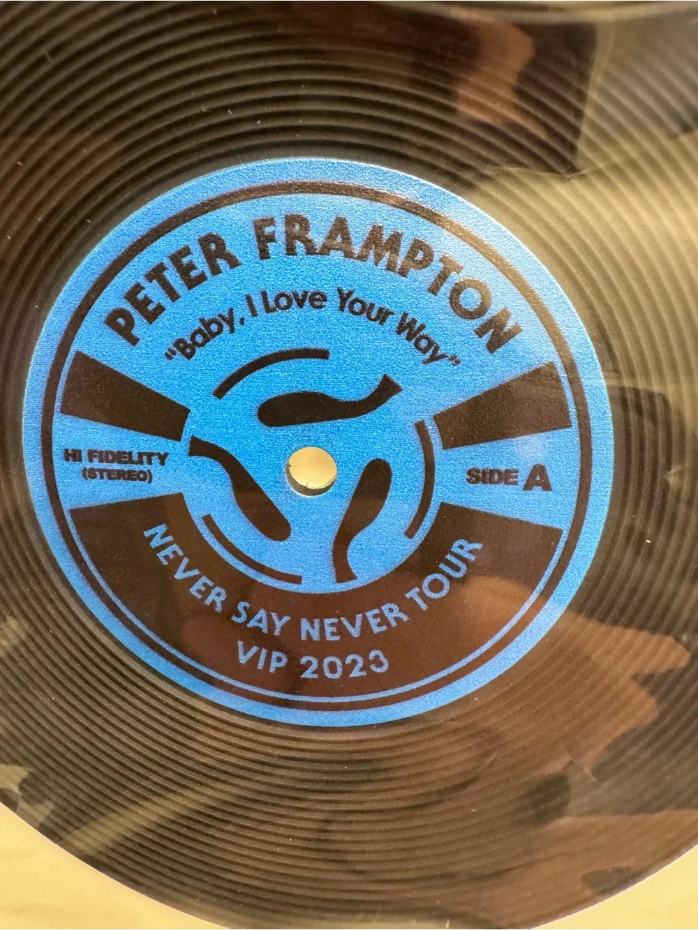 New Peter Frampton VIP Swag 8 pc Record Coaster set